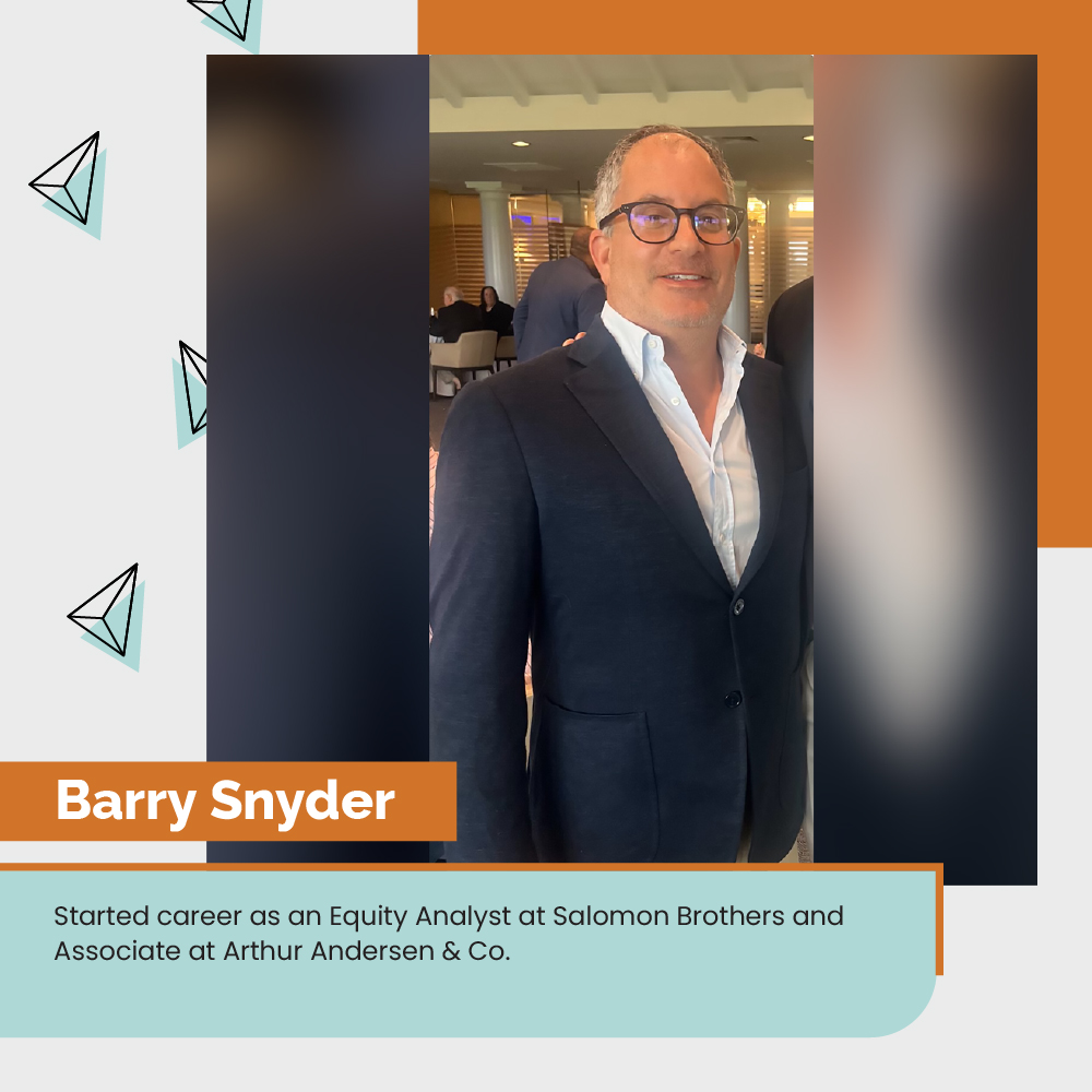 Barry Snyder explores new ventures.